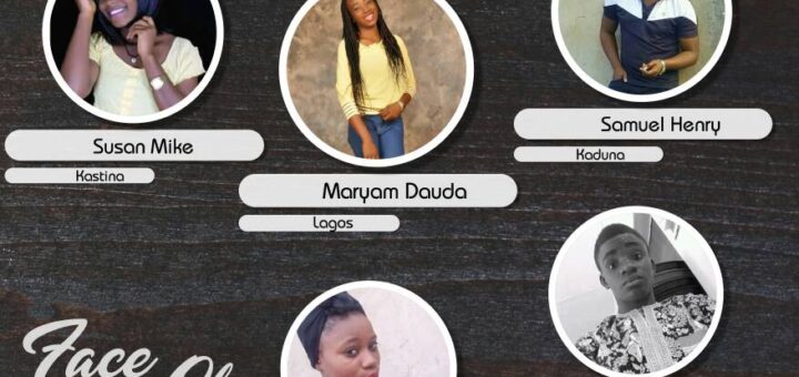 Face of May 2018 Contestants