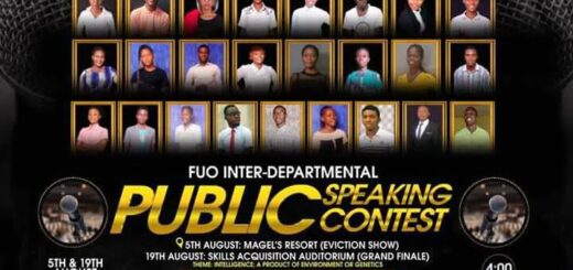 FUO Public Speaking Contest