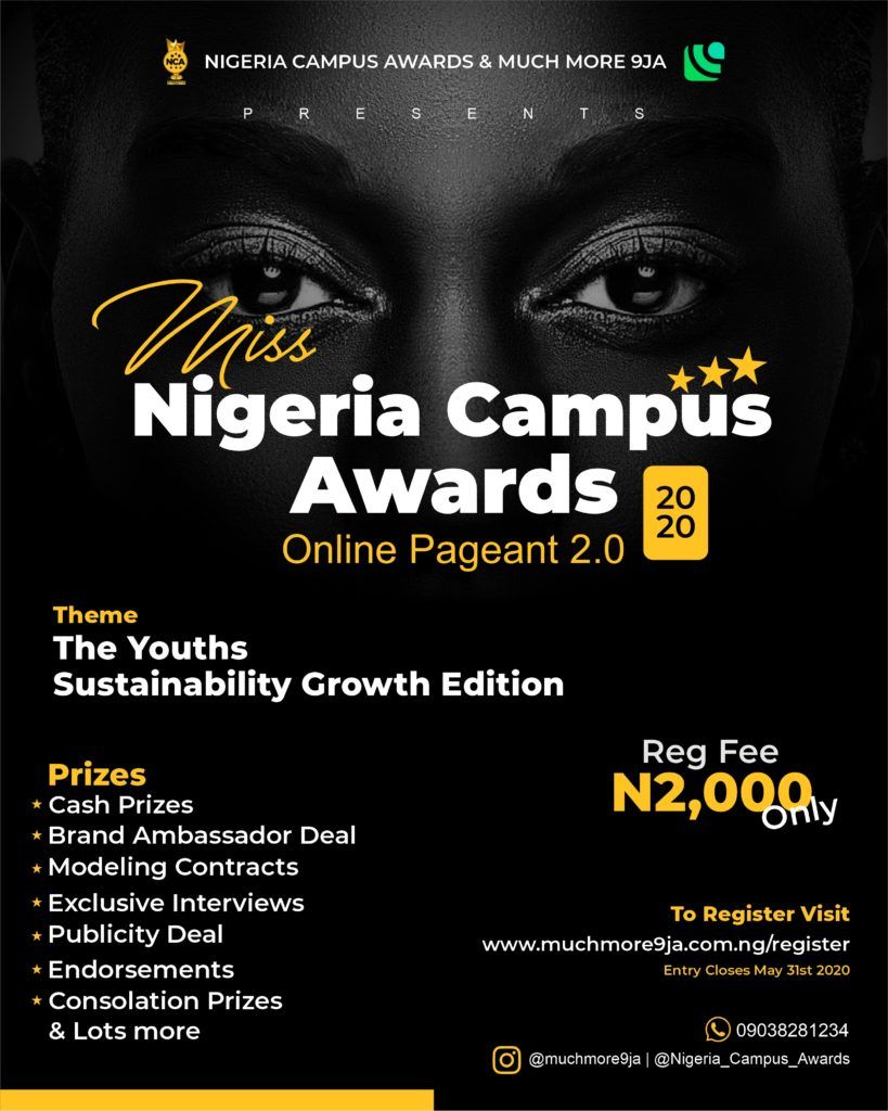 Miss Nigeria Campus Awards 2020