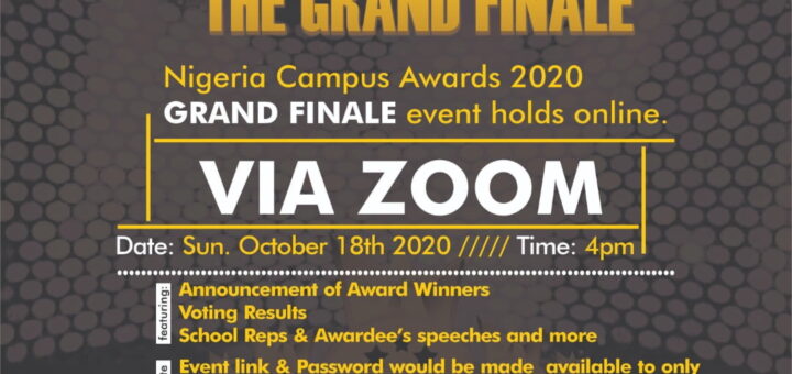 Nigeria Campus Awards 2020 Grand Finale