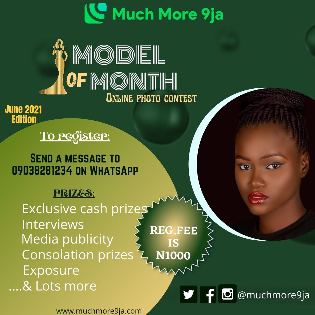 Model of the Month Contest June 2021