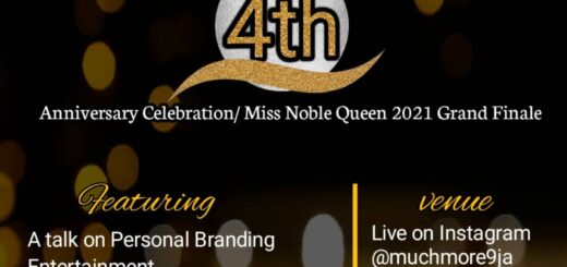 4th Anniversary Celebration / Miss Noble Queen 2021 Grand Finale Event