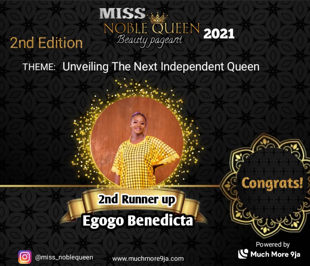 Miss Egogo Benedicta