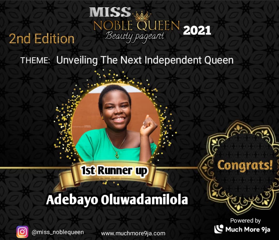 Miss Adebayo Oluwadamilola