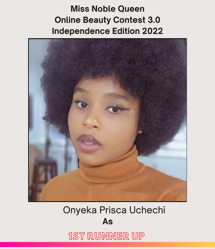 Miss Onyeka prisca Uchechi