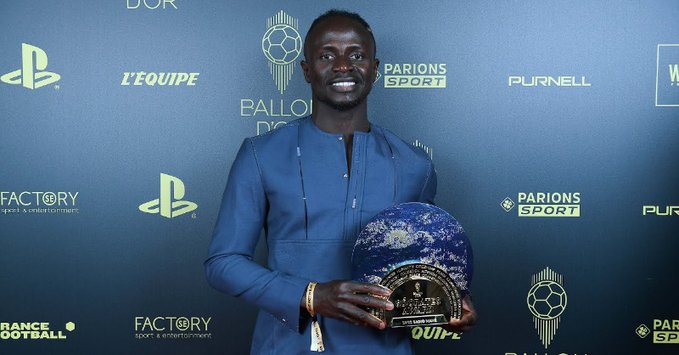 Meet Sadio Mané, Ballon d'Or 2022 Socrates Award Winner