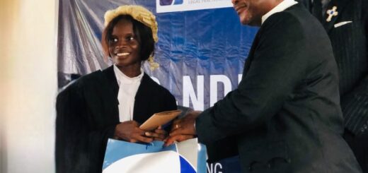 Ayebamiete Grace Sample wins Best Oralist at 2023 CMLP-NDU Moot Competition